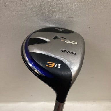 Used Mizuno F-60 Mens Fairway Wood RH 3 Wood 11725-S000488428