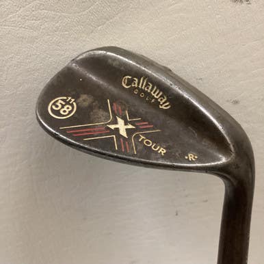 Used Callaway X TOUR Golf Wedge Mens RH 58 Degree 11725-S000489867