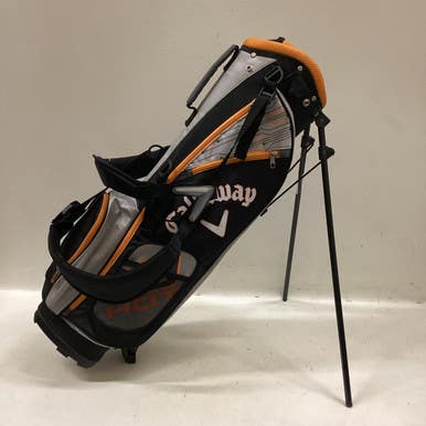 Used Callaway JR STAND BAG Jr Stand Bag Black And Orange 11725-S000489888