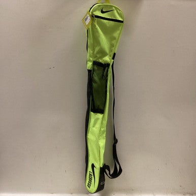 Used Nike LAX Accessories Stick Bags Black And Optic Yellow 11725-S000489673