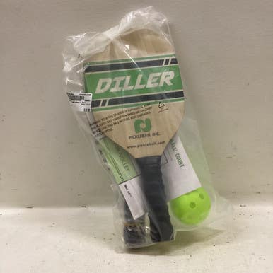 Used DILLER Pickleball Racquet Tan 11725-S000486388