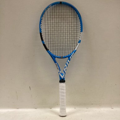 Used Babolat PURE DRIVE + Adult Tennis Racquet Royal Blue 4 3/8" 11725-S000486558