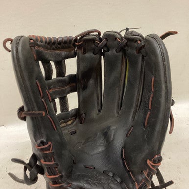 Used Rawlings R9YPT6-6B BB/SB Glove RH Throw Black 12" 11725-S000487313