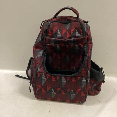 Used Dynamic Discs TROOPER Disc Golf Backpack Red 11725-S000487395
