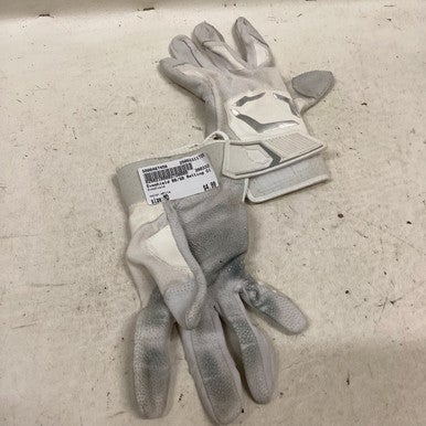 Used Evoshield BB/SB Batting Gloves White MD 11725-S000487458