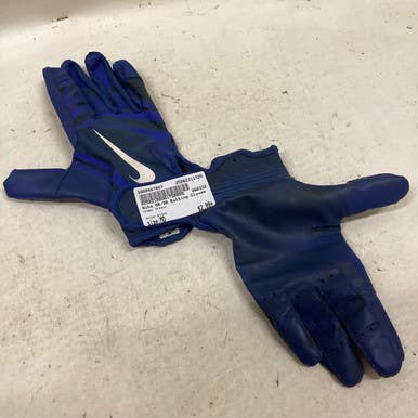 Used Under Armour BB/SB Batting Gloves Black MD 11725-S000487457