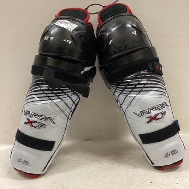 Used Bauer VAPOR X 3.0 Senior Shin Guards Black 13" 11725-S000487524