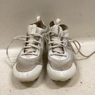Used Under Armour LAX Cleats Womens White Senior 8 11725-S000487530