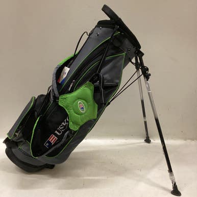 Used US Kids GREEN BAG Jr Stand Bag Green 11725-S000488261