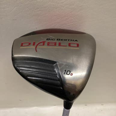 Used Callaway BIG BERTHA DIABLO Mens Driver RH 10.0 Degree 11725-S000488233
