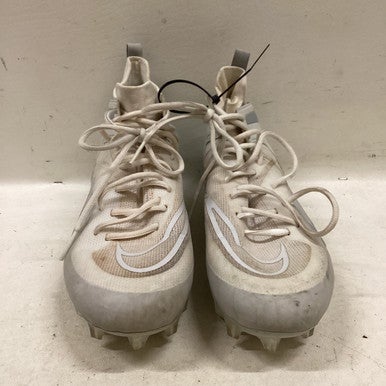 Used Nike LAX Cleats Mens White Senior 11.5 11725-S000489950