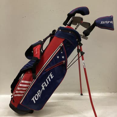 Used Top Flite JUNIOR Jr Package Set RH White/Red/Navy 7 Piece 11725-S000490031