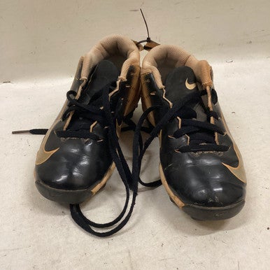 Used Nike VAPOR BB/SB Cleats Black Youth 13.0 11725-S000490043