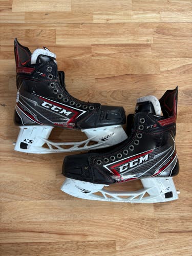 Notre Dame CCM JetSpeed FT2 Hockey Skates Regular Width Pro Stock 5 3/8 (Used)