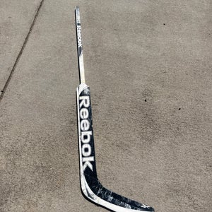 Reebok 6K R. Luongo Goalie Stick – Senior – Paddle 25” – Black/White