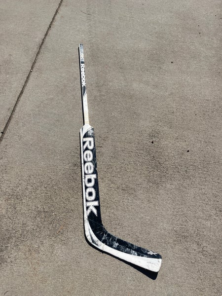 Reebok 6K R. Luongo Goalie Stick – Senior – Paddle 25” – Black/White