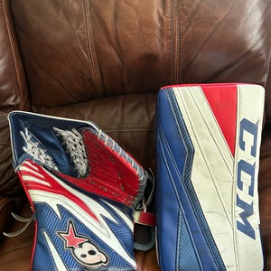 Brian's Optik 2 Pro Regular Pro Stock (Used) and CCM E Flex 3 Blocker