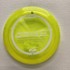 Used Discraft AVENGER SS Disc Golf Driver Yellow 11443-S000196993