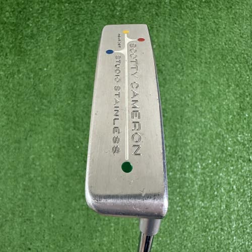 Scotty Cameron Newport Studio Stainless 303 Blade Putter Headcover 35
