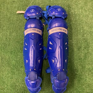 Blue Intermediate Force3 Pro Gear Catcher's Leg Guard (Used)