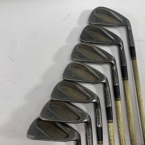 Wilson Ultra System 45 Iron Set 3-PW Gold Boron Regular Steel Mens RH No 7 iron
