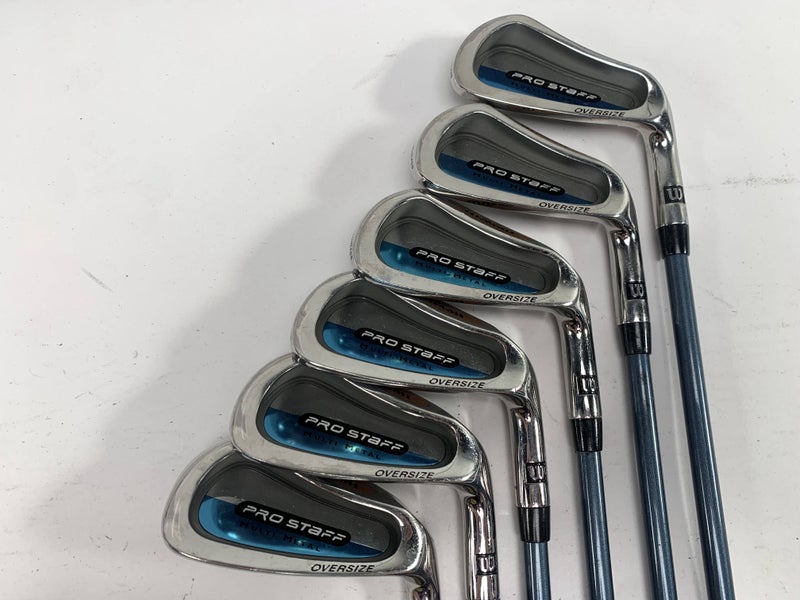 Wilson Pro Staff Multi Metal Oversize Iron Set 5-PW UST Ladies RH