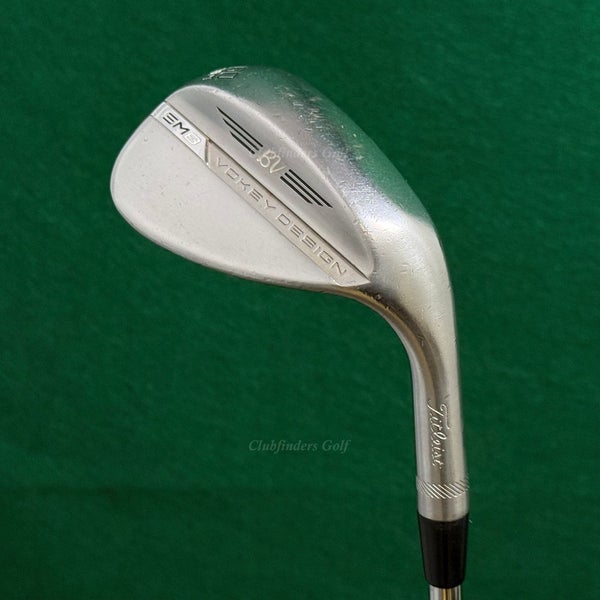 Titleist Vokey SM8 Chrome 60-8M 60 Lob Wedge Factory Stepped Steel Wedge Flex