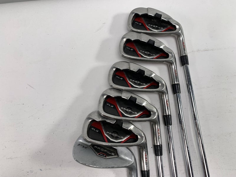 Wilson Profile XLS Iron Set 5-PW Uniflex Steel Mens RH +1''
