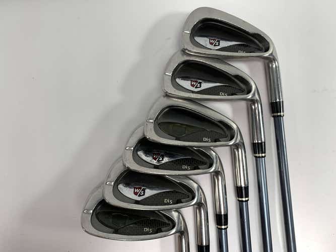 Wilson Staff Di5 Iron Set 5-PW Nano Tech Regular Graphite Mens RH