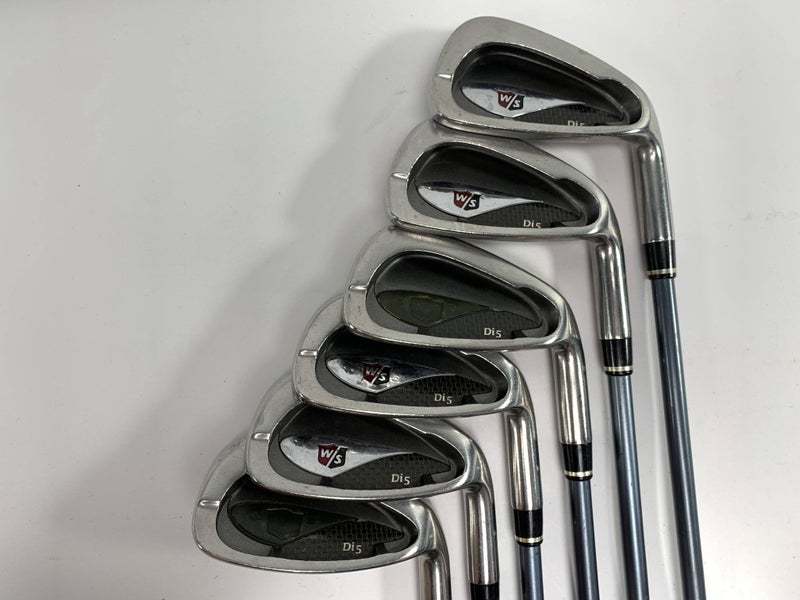 Wilson Staff Di5 Iron Set 5-PW Nano Tech Regular Graphite Mens RH