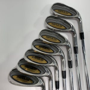 Wilson Impulse Oversize Iron Set 4-PW Regular Steel Mens RH