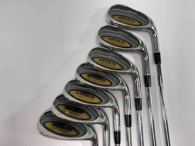 Wilson Impulse Oversize Iron Set 4-PW Regular Steel Mens RH