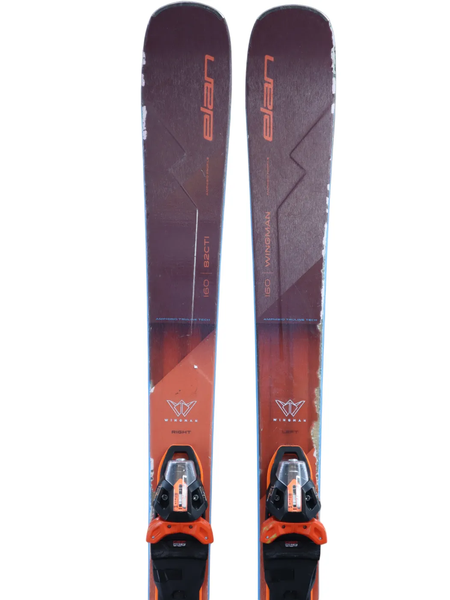 Used 2023 Elan Wingman 82 CTI Skis (160cm) w/ Elan EMX 12 Bindings