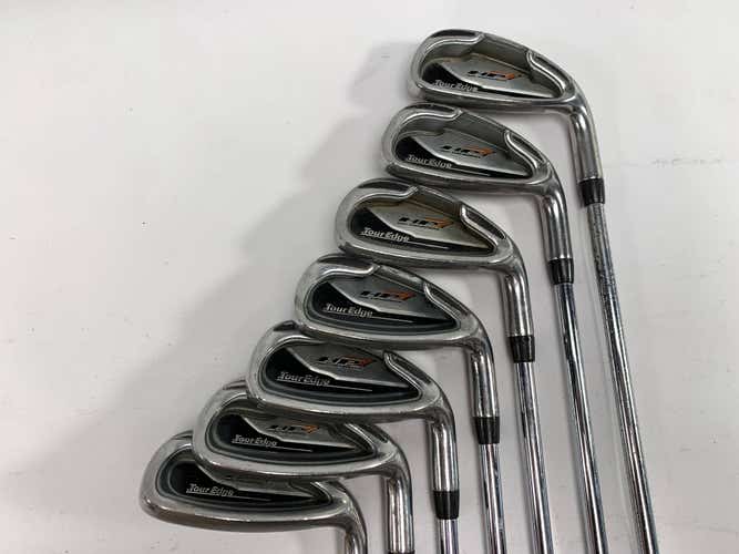 Tour Edge HP7 Iron Set 5-PW+SW Regular Steel Mens RH