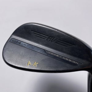 Titleist Vokey SM10 Jet Black Gap Wedge GW 52* 8 F-Grind Project X Wedge Mens RH