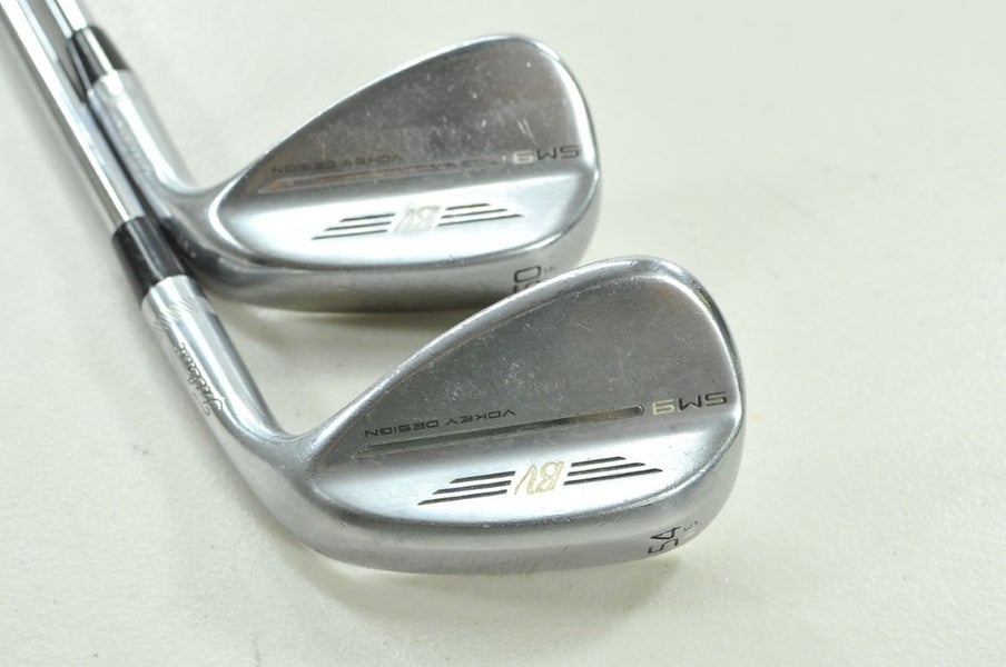Titleist Vokey SM9 Tour Chrome 50*, 54* Wedge Set RH Wedge Flex Steel # 200159