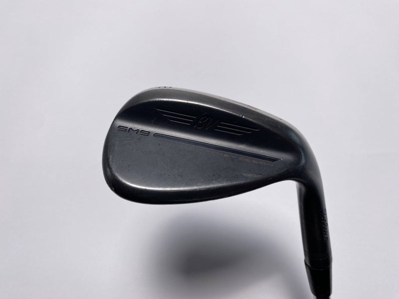 Titleist Vokey SM9 Jet Black Premium Wedge 58* 10 Bounce S-Grind Wedge Steel RH