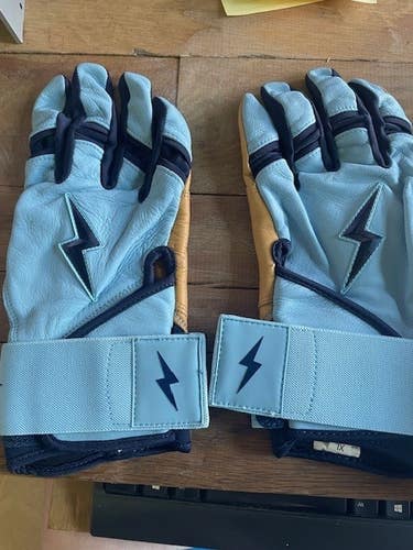 Bruce Bolt XL Premium Pro Long Cuff Creator Series Batting Gloves (New)