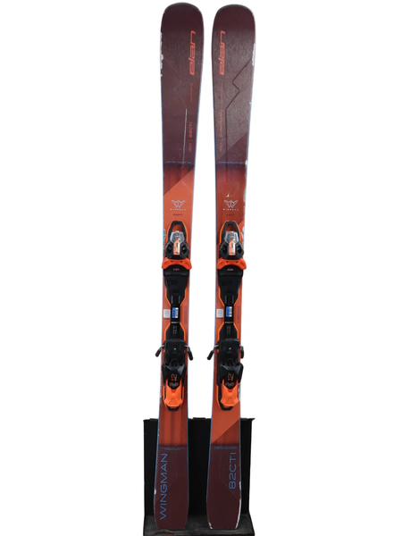 Used 2023 Elan Wingman 82 CTI Skis (160cm) w/ Elan EMX 12 Bindings