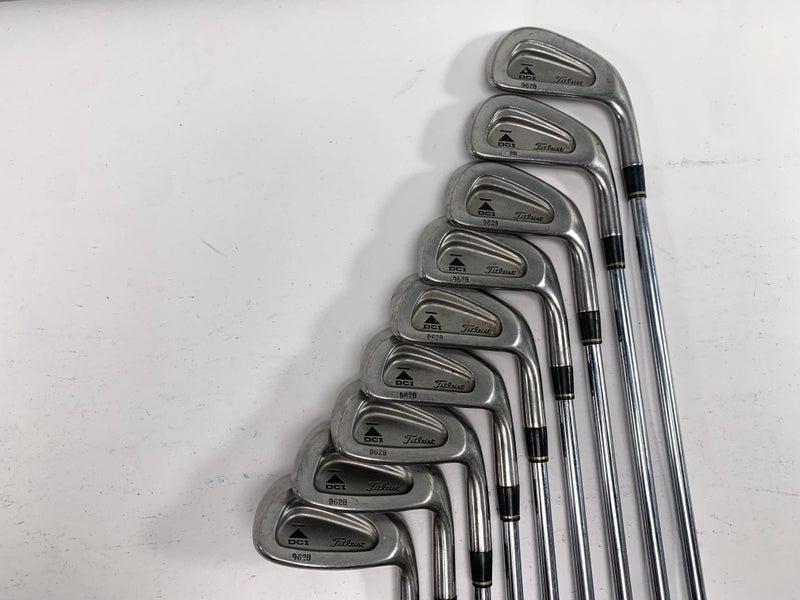 Titleist DCI 962 B Iron Set 2-PW True Temper Dynamic Gold S400U Stiff RH +1/2''