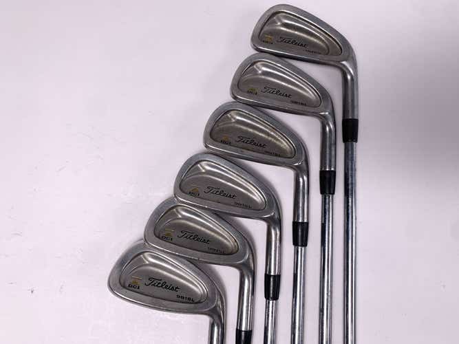 Titleist DCI 981 SL Iron Set 4-9 True Temper Dynamic Gold S300 Stiff Steel RH