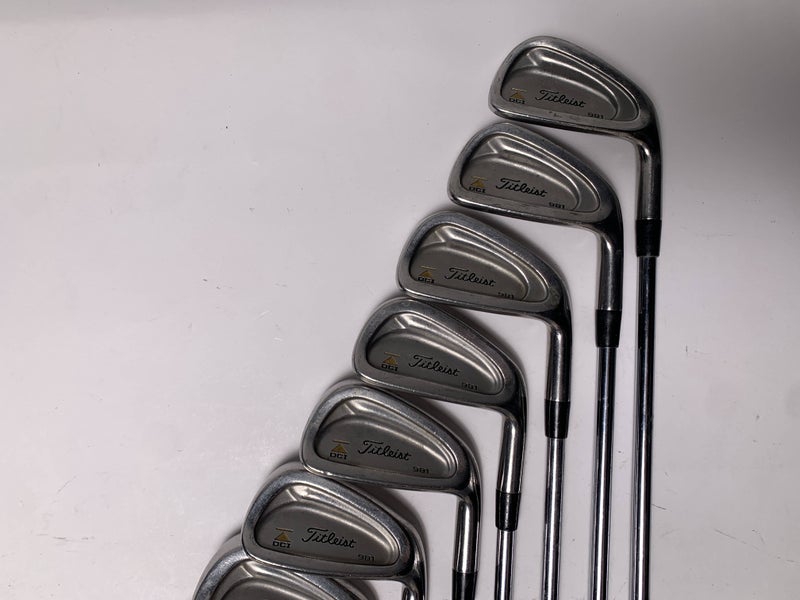 Titleist DCI 981 Iron Set 2-PW+GW+LW Rifle FCM 5.5 Regular Steel Mens RH
