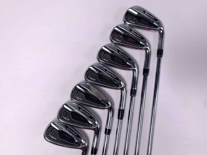 TaylorMade RSi 1 Iron Set 3-PW REAX 90g Stiff Steel Mens RH