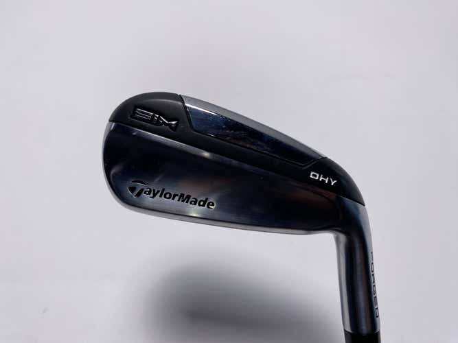 TaylorMade SIM DHY 4 Hybrid 22* Diamana Thump 90g Stiff Graphite Mens RH
