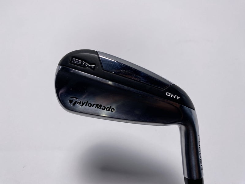TaylorMade SIM DHY 4 Hybrid 22* Diamana Thump 90g Stiff Graphite Mens RH