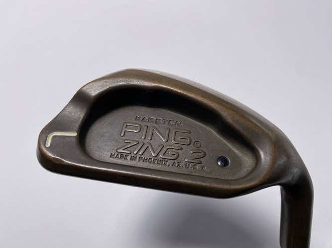 Ping Zing 2 Beryllium Copper Lob Wedge LW Black Dot Wedge Steel Mens RH