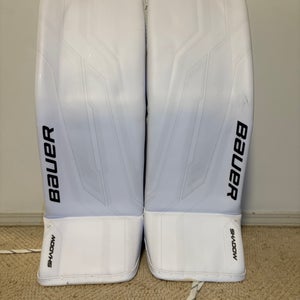 35"  2024 Bauer Supreme Shadow Goalie Leg Pads Pro Stock (Used)
