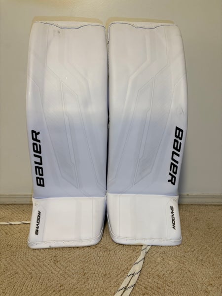 35"  2024 Bauer Supreme Shadow Goalie Leg Pads Pro Stock (Used)