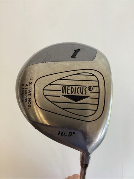 Medicus Golf Swing Trainer 10.5* Driver Dual Hinge Steel Shaft 43.5