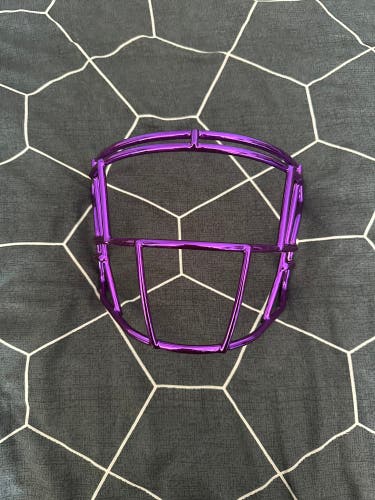 Washington huskies purple chrome speedflex facemask
